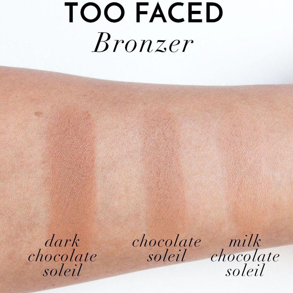 TOO FACED Chocolate Soleil BRONZER NIB full size Longwear Matte - Picture 3 of 7